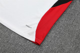 Mens Manchester United Short Training Suit White II 2025/26