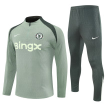 Mens Chelsea Training Suit Light Green 2025/26
