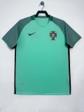 Mens Portugal Retro Away Jersey 2016