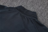 Mens Real Madrid Jacket + Pants Training Suit Dark Grey 2025/26