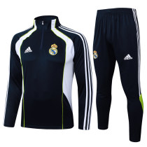 Mens Real Madrid Training Suit Royal - White 2025/26