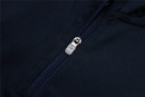 Mens Real Madrid Training Suit Royal - White 2025/26
