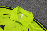 Mens Real Madrid Polo Shirt Green 2025/26