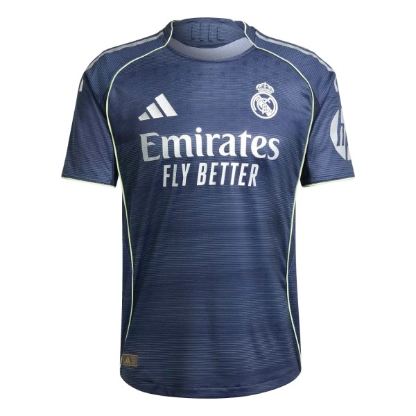 Mens Real Madrid Away Authentic Jersey 2025/26 - Match