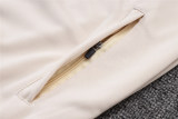 Mens Barcelona Jacket + Pants Training Suit Cream 2025/26