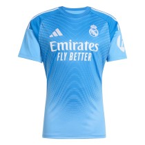 Mens Real Madrid Goalkeeper Blue Jersey 2025/26