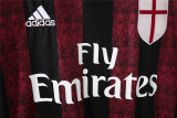 Mens AC Milan Retro Home Jersey 2015/16