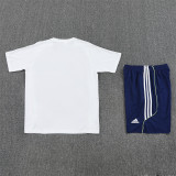 Mens Real Madrid Short Training Suit White 2025/26