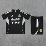Kids Argentina Short Training Suit Black 2025