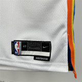 Mens Oklahoma City Thunder Nike White 2025 Swingman Jersey - Association Edition