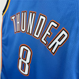 Mens Oklahoma City Thunder Nike Blue 2025 Swingman Jersey - Icon Edition