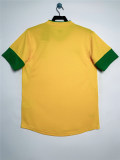 Mens Brazil Retro Home Jersey 2012