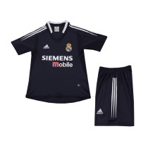 Kids Retro Real Madrid Away Jersey 2004/05