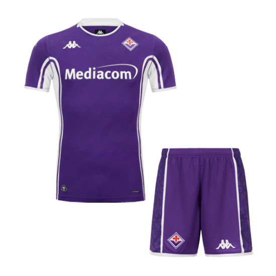 Kids ACF Fiorentina Home Jersey 2025/26