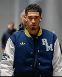 Mens Real Madrid adidas Originals Varsity Jacket Navy 2025