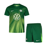 Kids VfL Wolfsburg Home Jersey 2025/26