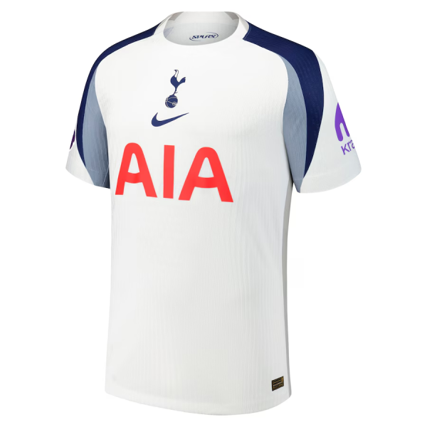 Mens Tottenham Hotspur Home Authentic Jersey 2025/26 - Match