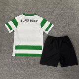 Kids Sporting Portugal Home Jersey 2025/26