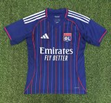 Mens Olympique Lyonnais Away Jersey 2025/26