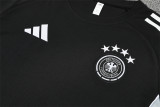 Mens Germany Short Training Suit Black 2025