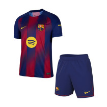 Kids Barcelona Home Jersey 2025/26