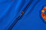 Mens Manchester United Jacket + Pants Training Suit Blue 2025/26