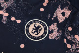 Mens Chelsea Hoodie Sweatshirt + Pants Training Suit Black 2025/26