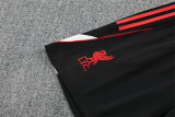 Mens Liverpool Short Training Suit Black 2025/26