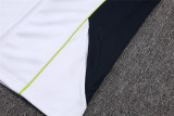 Mens Real Madrid Jacket + Pants Training Suit White 2025/26