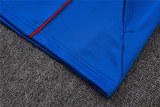 Mens Manchester United Jacket + Pants Training Suit Blue 2025/26