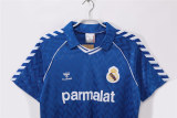 Mens Real Madrid Retro Away Jersey 1986/87