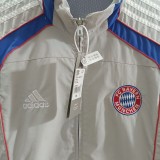 Mens Bayern Munich All Weather Windrunner Jacket Light Grey 2025/26