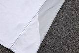 Mens Real Madrid Training Suit White - Grey 2025/26