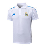 Mens Real Madrid Polo Shirt White II 2025/26