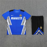 Mens Inter Milan Short Training Suit Blue 2025/26