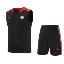 Mens Manchester United Singlet Suit Black 2025/26