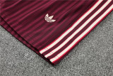 Mens Bayern Munich Singlet Suit Burgundy 2025/26