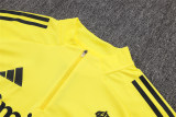 Mens Real Madrid Training Suit Yellow 2025/26