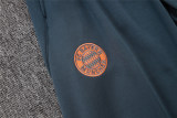 Mens Bayern Munich Jacket + Pants Training Suit Grey 2025/26