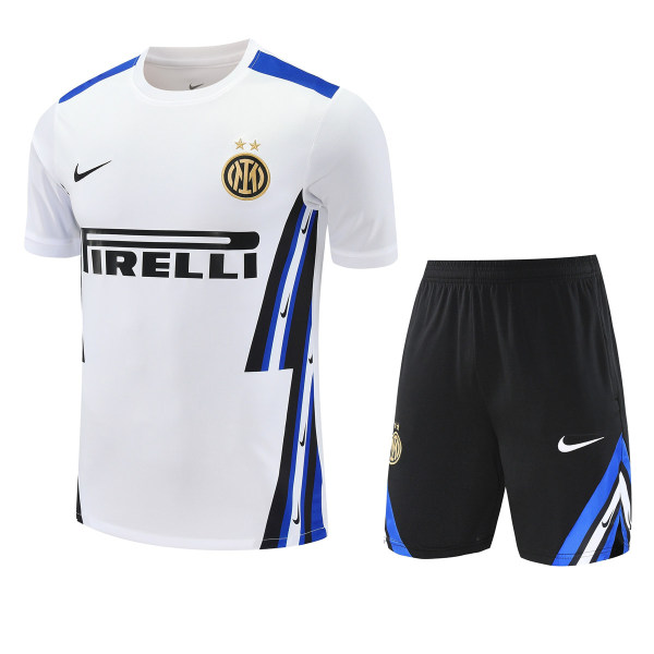 Mens Inter Milan Short Training Suit White 2025/26