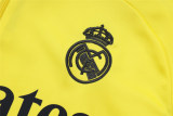 Mens Real Madrid Training Suit Yellow 2025/26