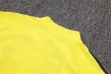 Mens Real Madrid Training Suit Yellow 2025/26