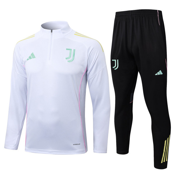 Mens Juventus Training Suit White II 2025/26