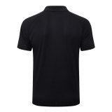 Mens Juventus Polo Shirt Black 2025/26