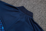Mens PSG Training Suit Blue Patchwork 2025/26
