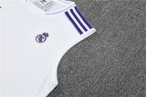 Mens Real Madrid Singlet Suit White 2025/26