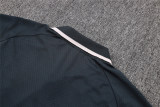 Mens Real Madrid Polo Shirt Grey 2025/26