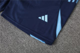 Mens Real Madrid Short Training Suit Royal 2025/26