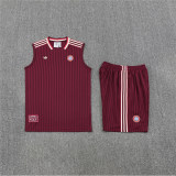 Mens Bayern Munich Singlet Suit Burgundy 2025/26