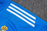 Mens Real Madrid Training Suit Blue 2025/26